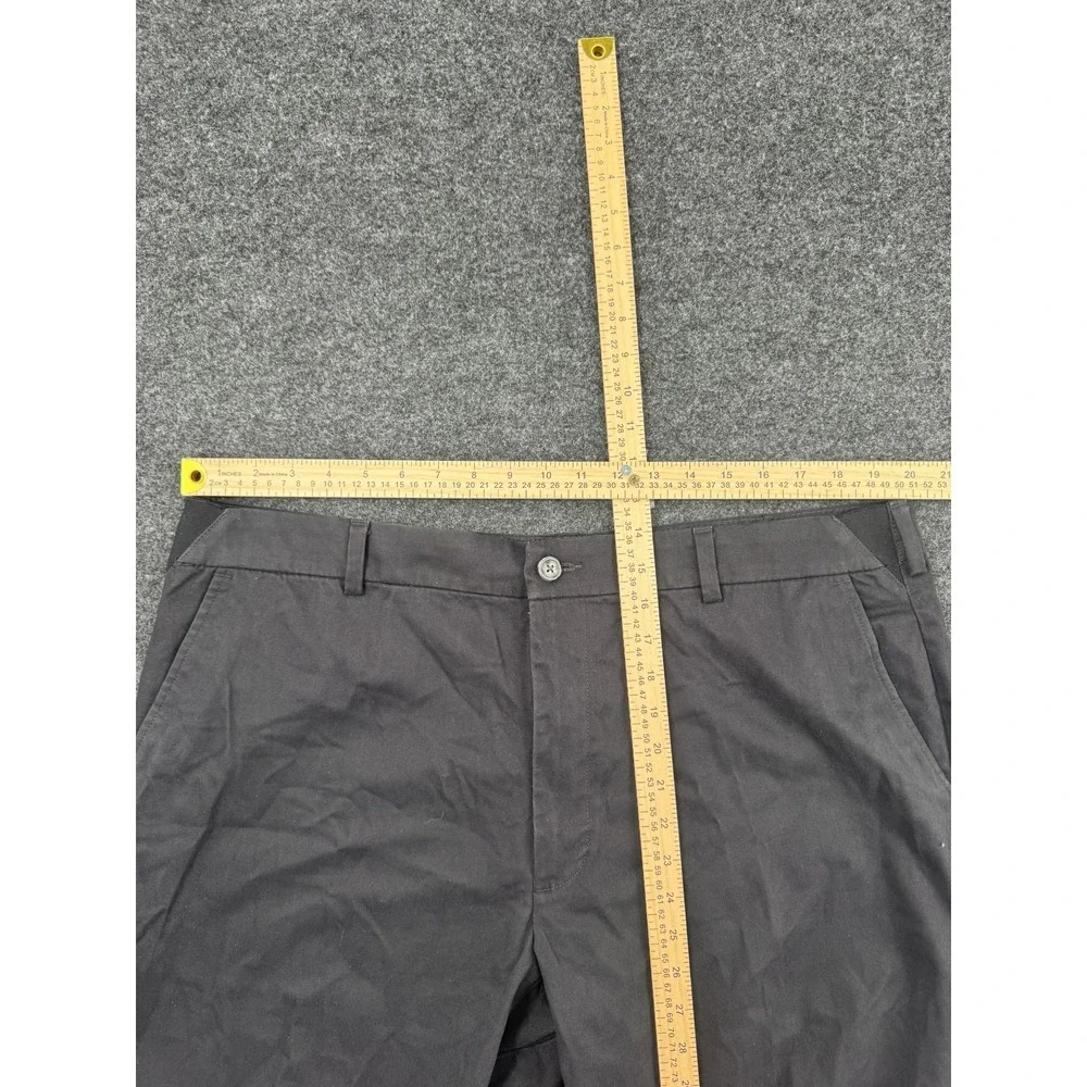 Lee Performance‎ Series Tri Flex Relaxed Fit Pants Mens 40x32 Black Straight Leg